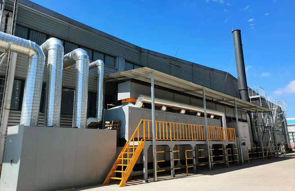 濰坊某科技股份有限公司光電、PE保護(hù)膜車(chē)間廢氣治理項(xiàng)目