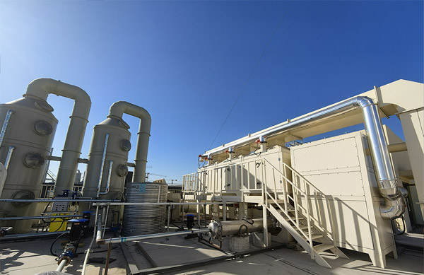 山東某生物科技有限公司車(chē)間廢氣治理項(xiàng)目