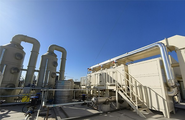 山東某生物科技有限公司車間廢氣治理項目